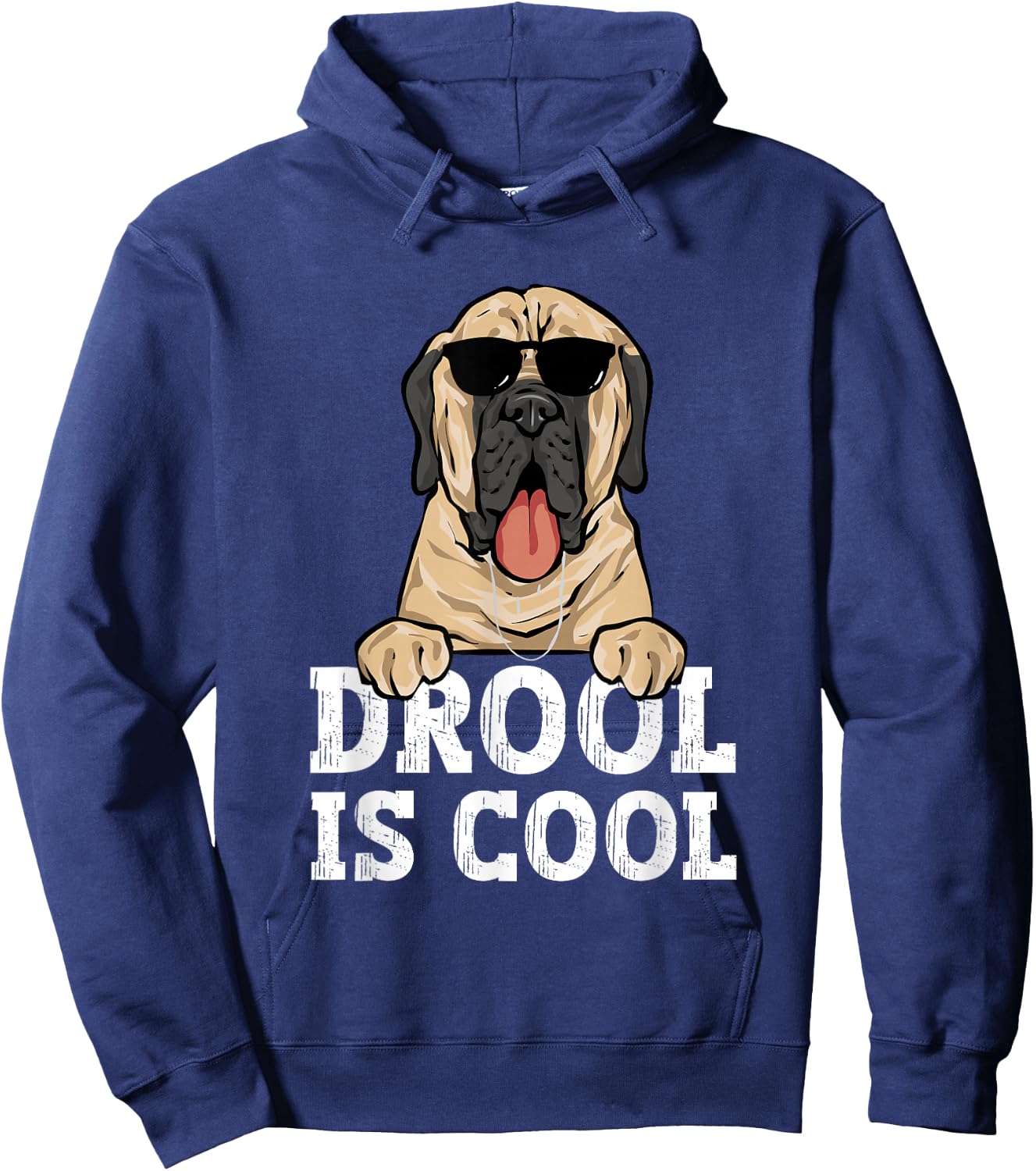 Mastiff Old English Mastiff Dog Hoodie - Hoodie | Navy