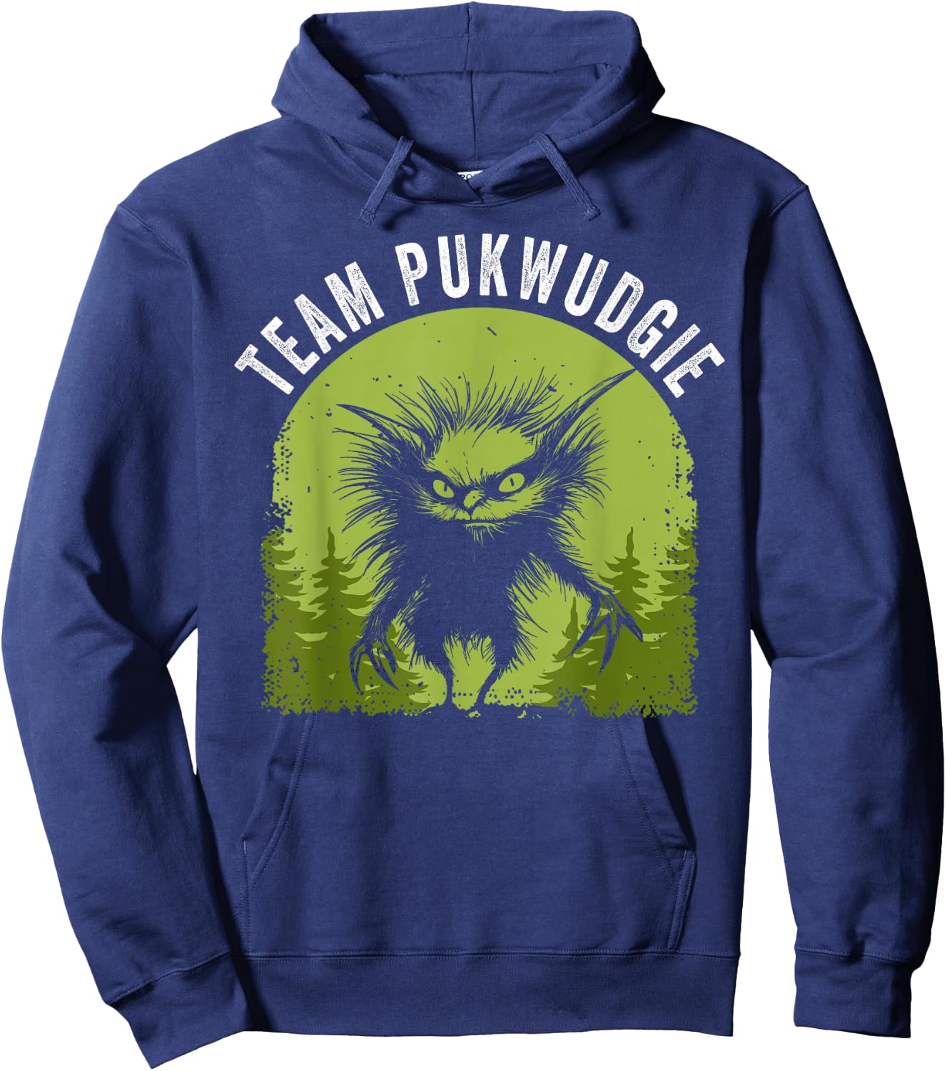 Pukwudgie Cryptid Folklore Myths Cryptozoologist Hoodie - Hoodie | Navy