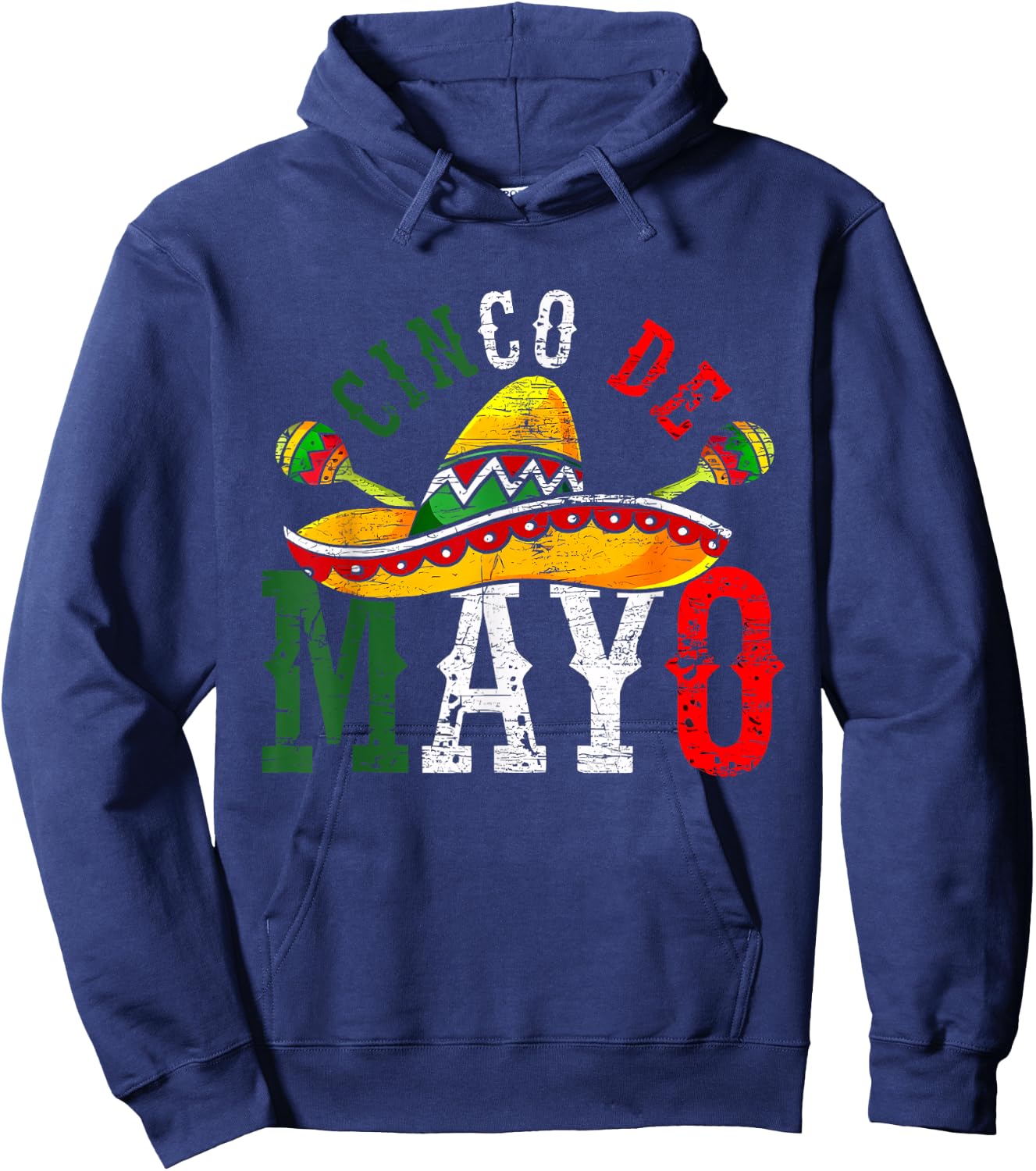 Cinco De Mayo Mexican Lets Fiesta 5 De Mayo Women Men Hoodie - Hoodie | Navy
