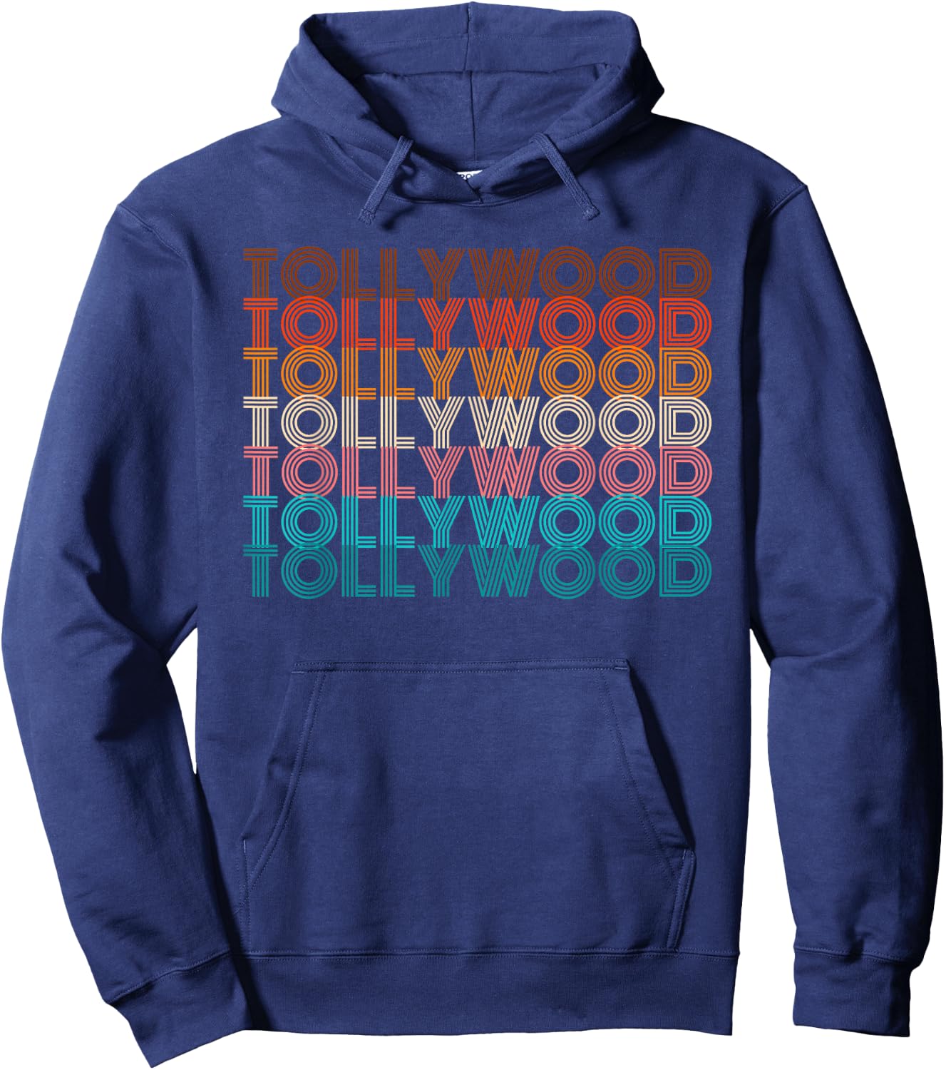 Telugu Movie Tollywood Vintage Retro Style Indian Movie Love Hoodie - Hoodie | Navy