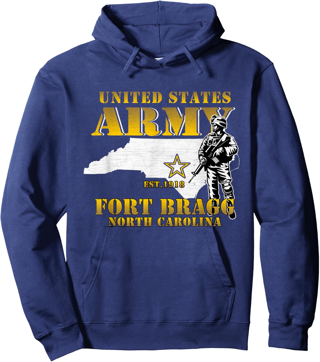 Fort Bragg North Carolina Nc Army Base Army Basic Training Hoodie - Hoodie | Navy