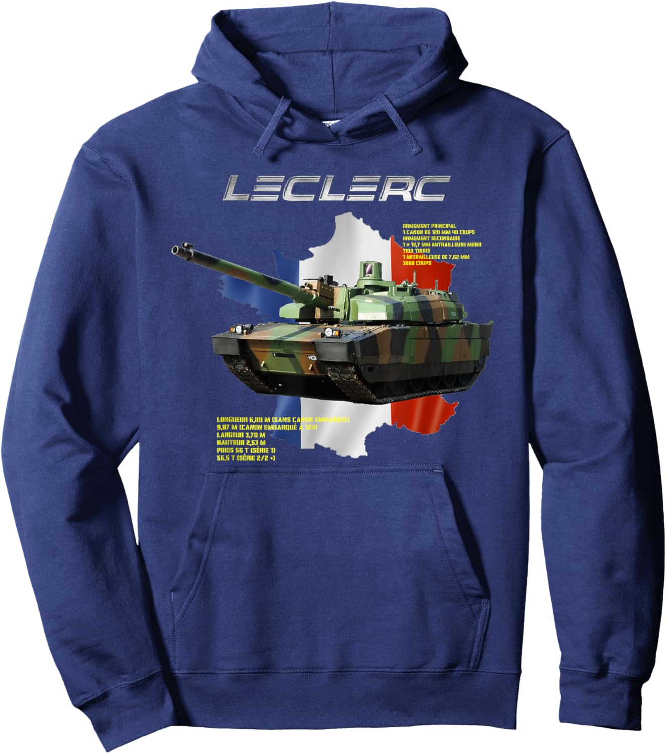 Leclerc, our chariot Hoodie - Hoodie | Navy