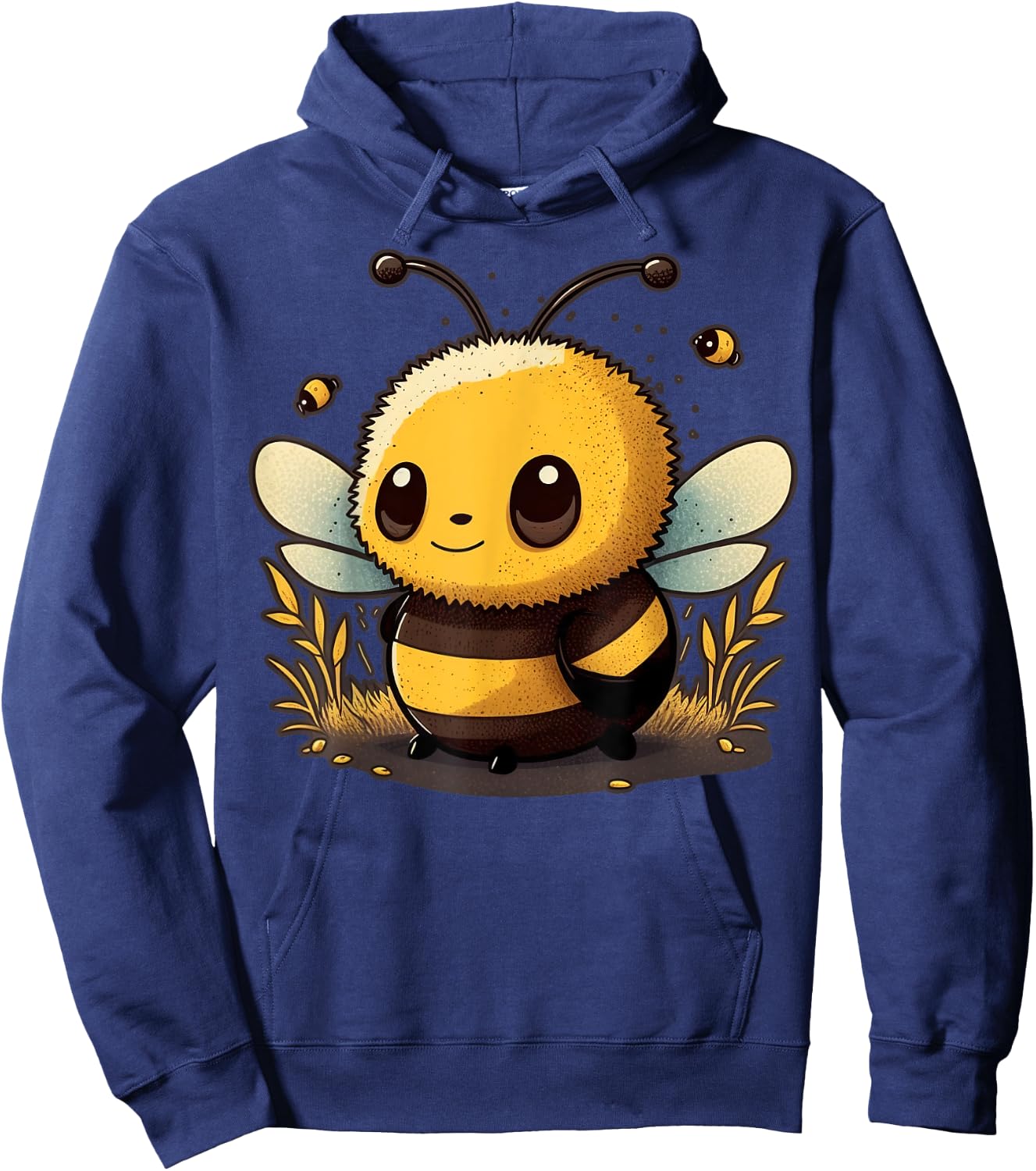 Cute Bee Lover Animal on Bee Hoodie - Hoodie | Navy