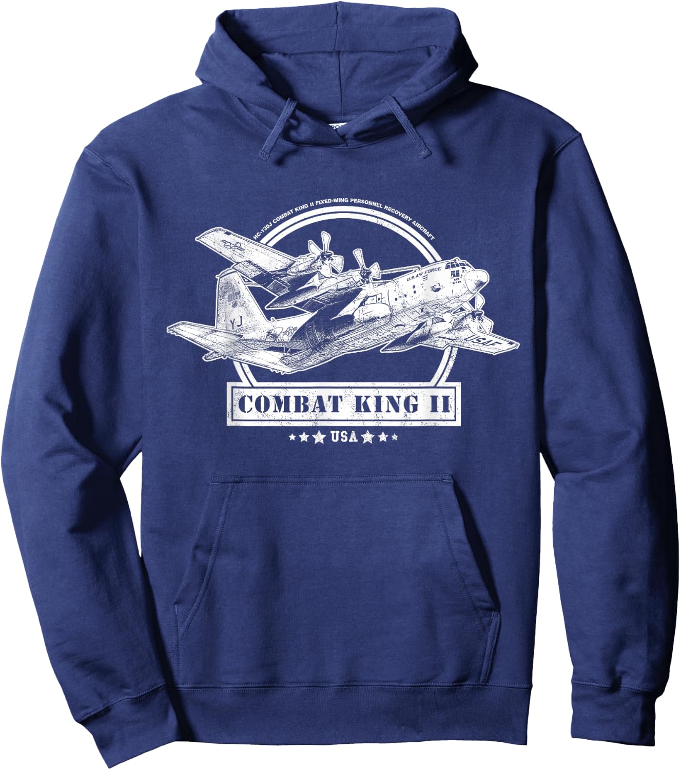 HC-130J Combat King II Hoodie - Hoodie | Navy