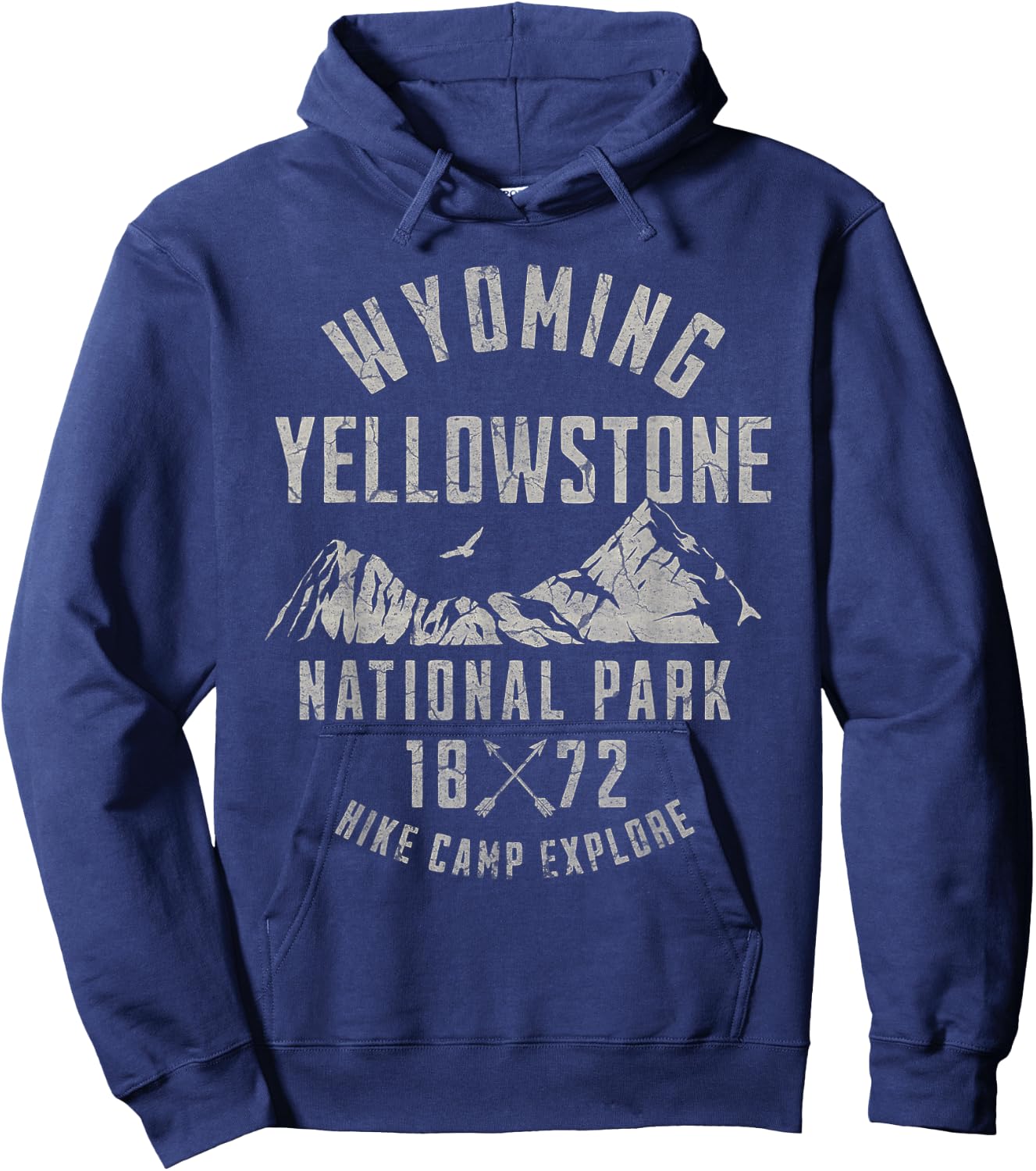 Yellowstone National Park Hoodie - Hoodie | Navy