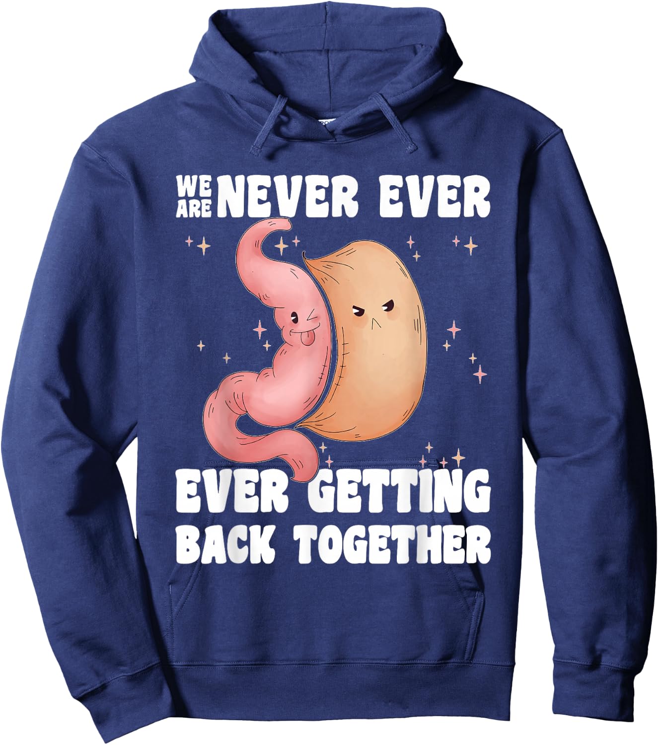 Gastric Sleeve Bariatric Gastric Surgery Weight Loss Hoodie - Hoodie | Navy