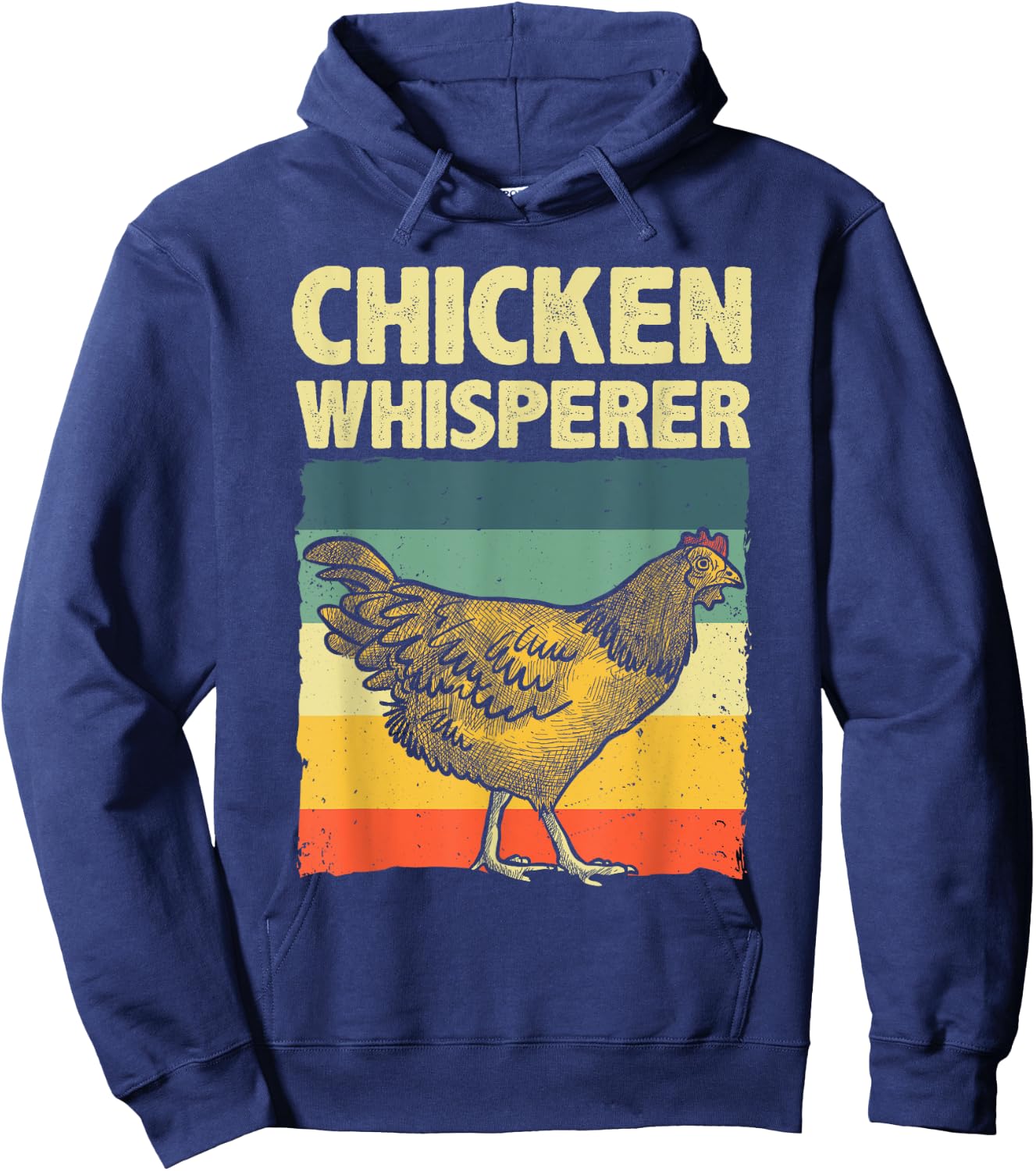 Cute Chicken Whisperer Women Chicken Farmer Lover Hoodie - Hoodie | Navy