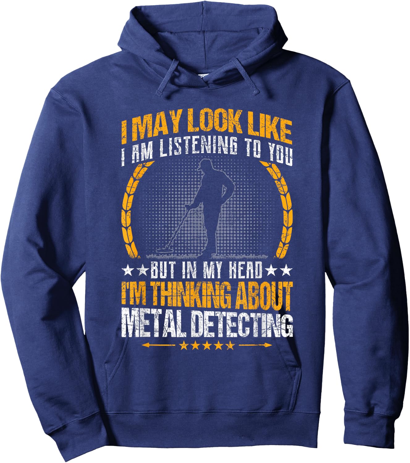 Metal Detecting - Detectorists Hoodie - Hoodie | Navy