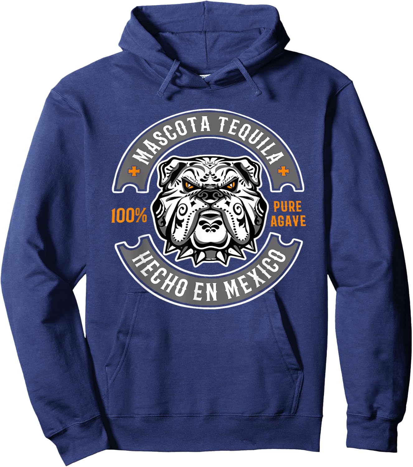 Mascota Tequila Hecho En-Mexico Dog Apparel Women Hoodie - Hoodie | Navy