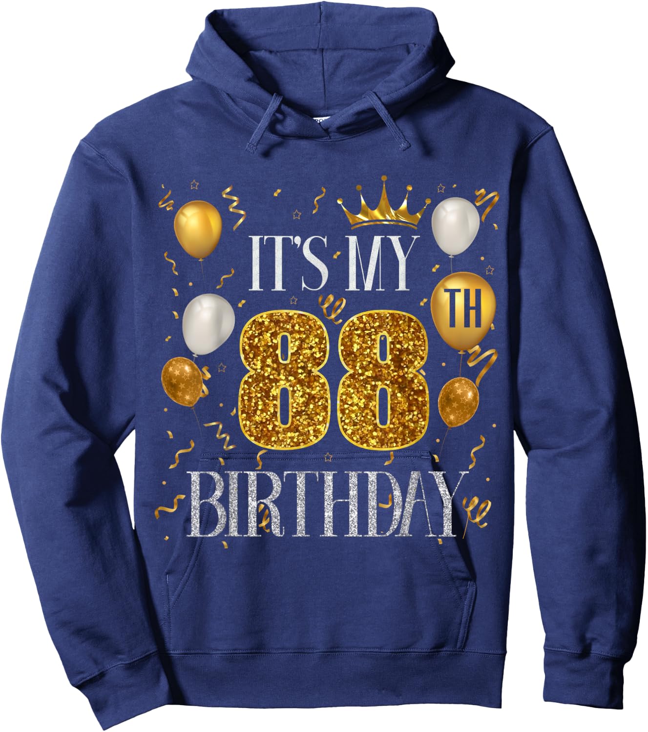 Its My 88th Birthday Happy 1935 Birthday Women Hoodie - Hoodie | Navy