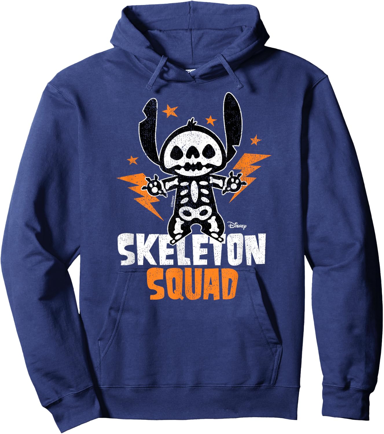 Lilo And Stitch - Skeleton Squad Hoodie - Hoodie | Navy