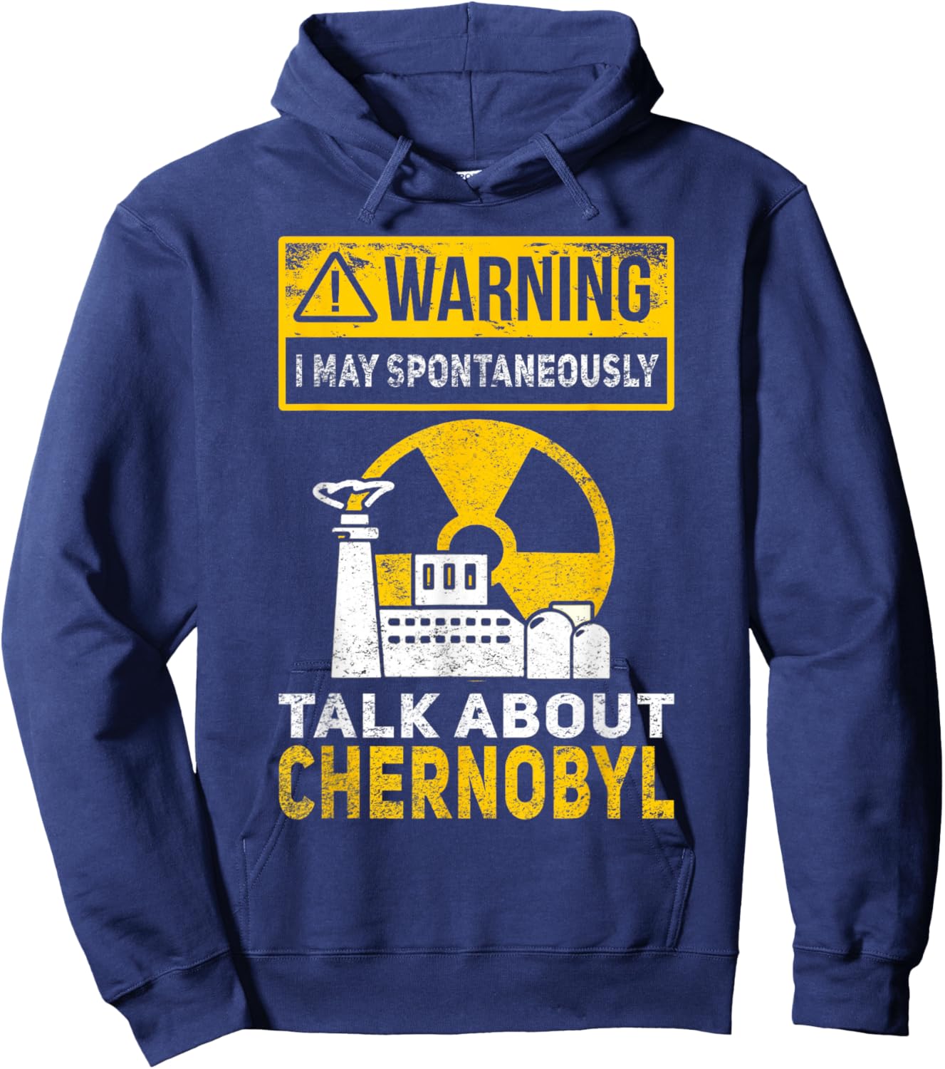 Nuclear Engineering Radioactive Chernobyl Hoodie - Hoodie | Navy