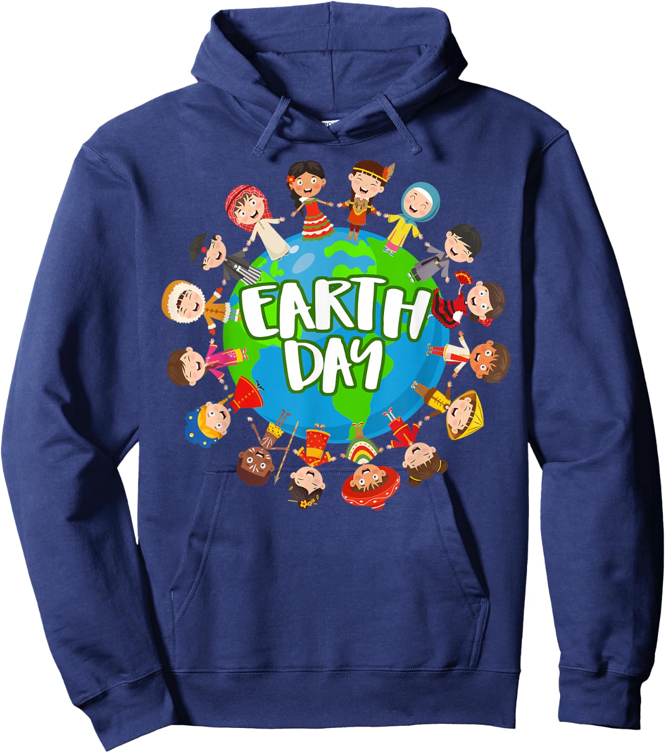 Earth Day 2023 Environmental Nature Planet | & Hoodie - Hoodie | Navy