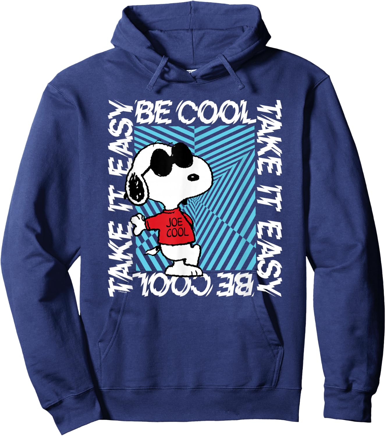 Peanuts - Be Cool Snoopy Hoodie - Hoodie | Navy