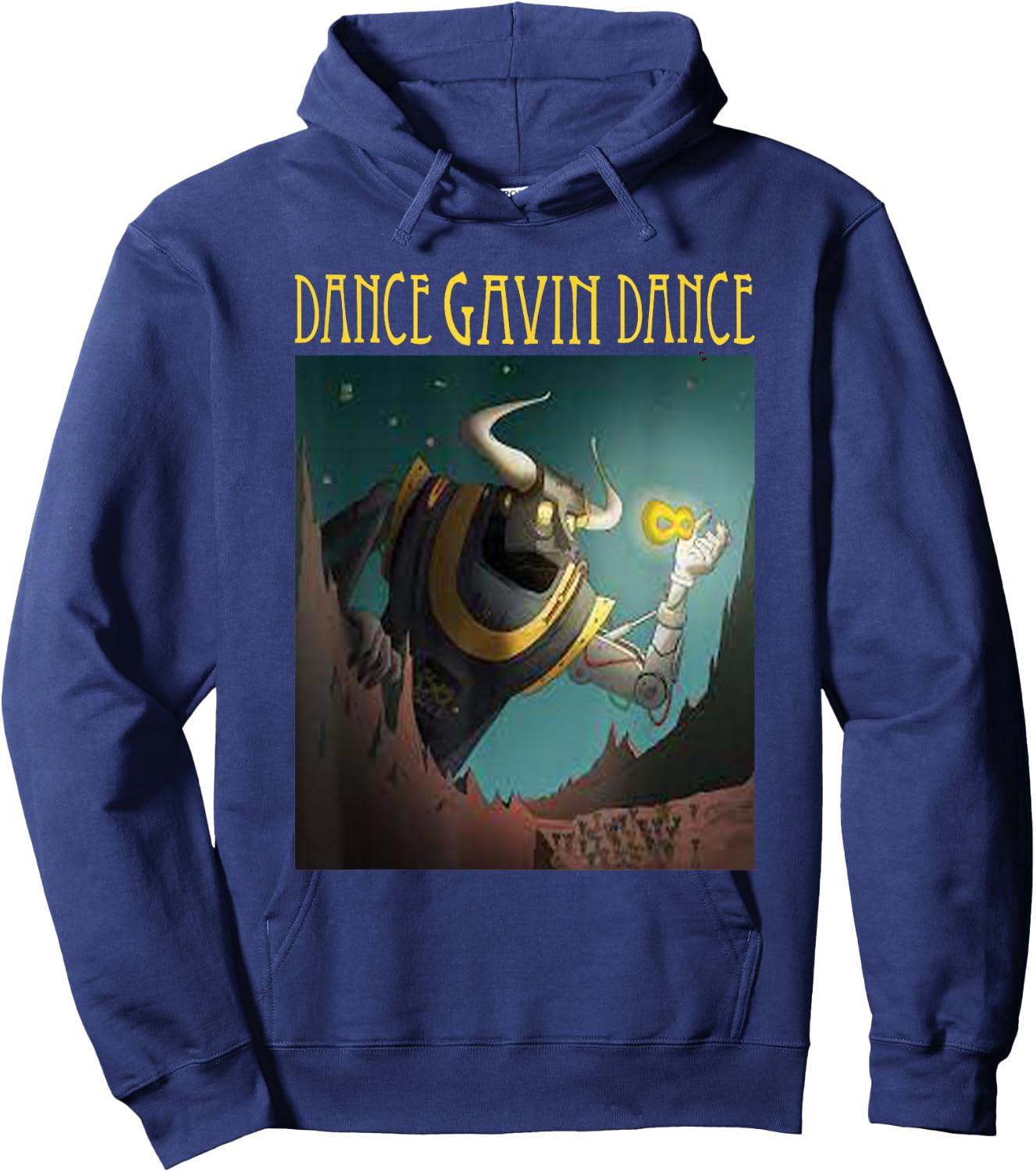 Dance Gavin Dance Graphic Design - Dance Gavin Dance Hoodie - Hoodie | Navy