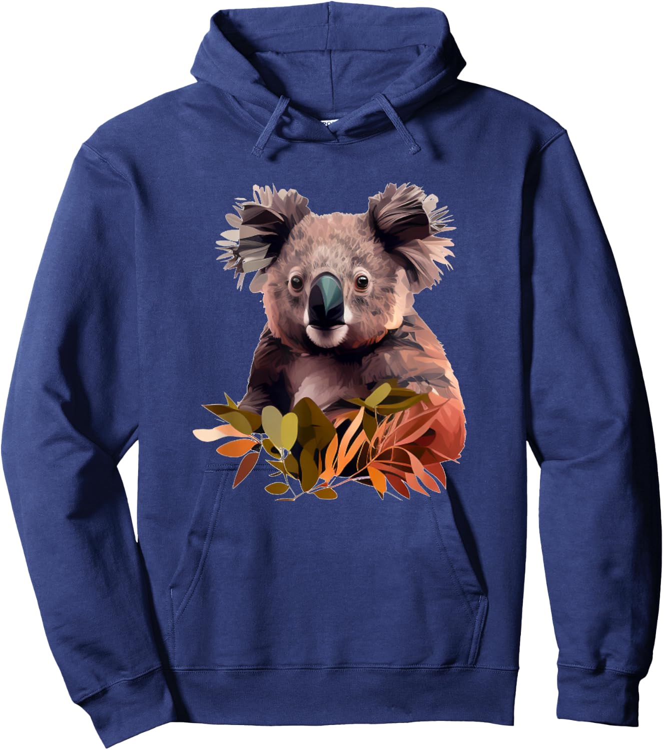 Funny plump Koala Bear Hoodie - Hoodie | Navy