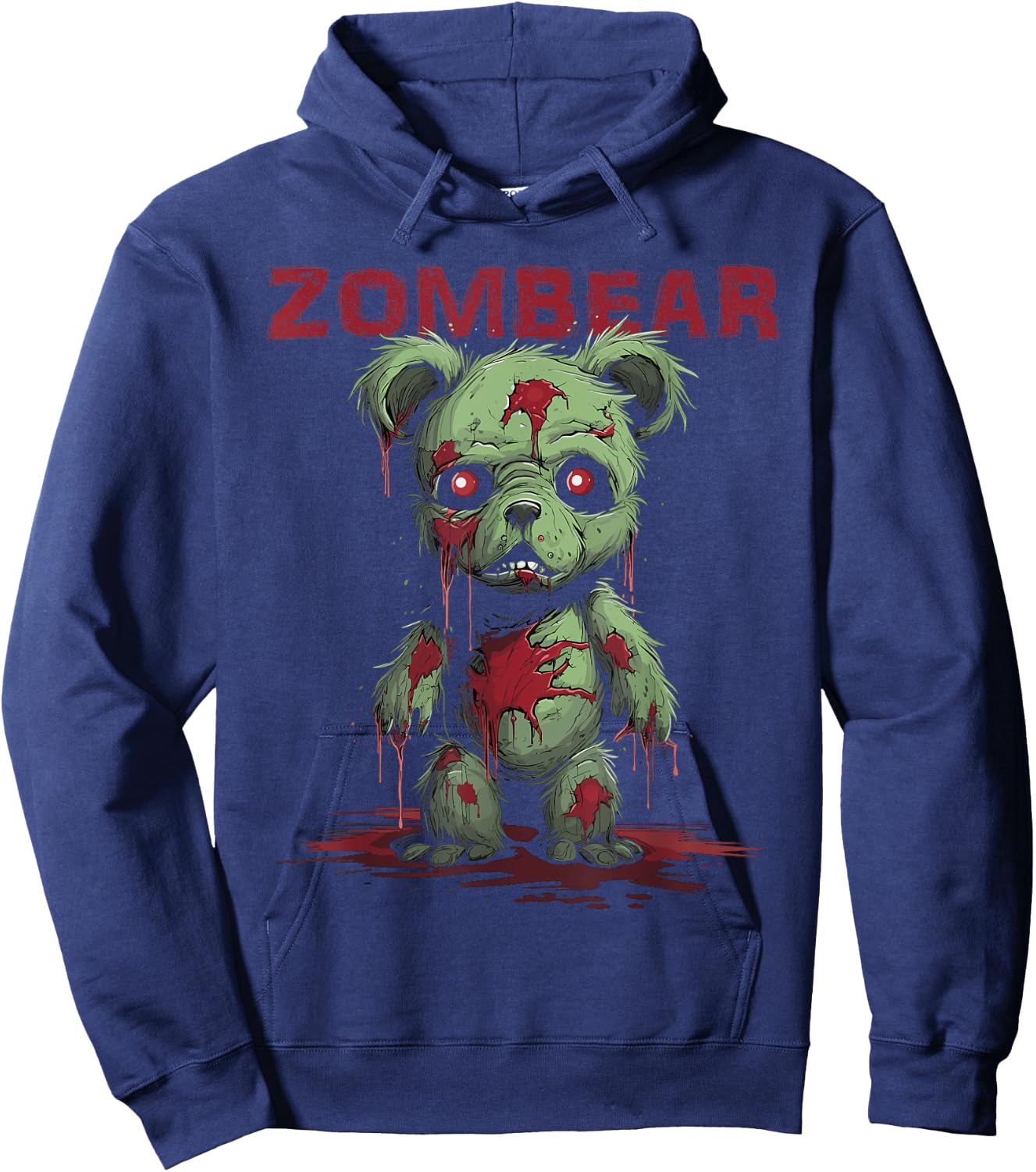 Teddy Bear Halloween for Kids Women Men Zombear Stuff Hoodie - Hoodie | Navy