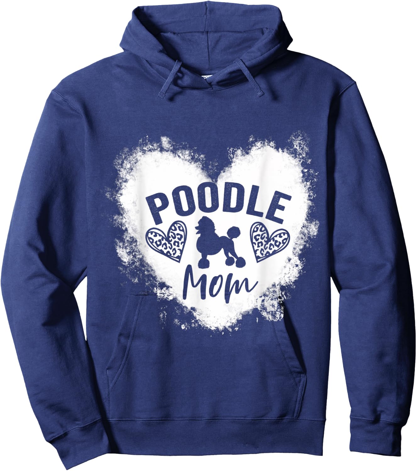 Poodle Mom Poodle Mama Poodle Dog Lover Women Kids Hoodie - Hoodie | Navy