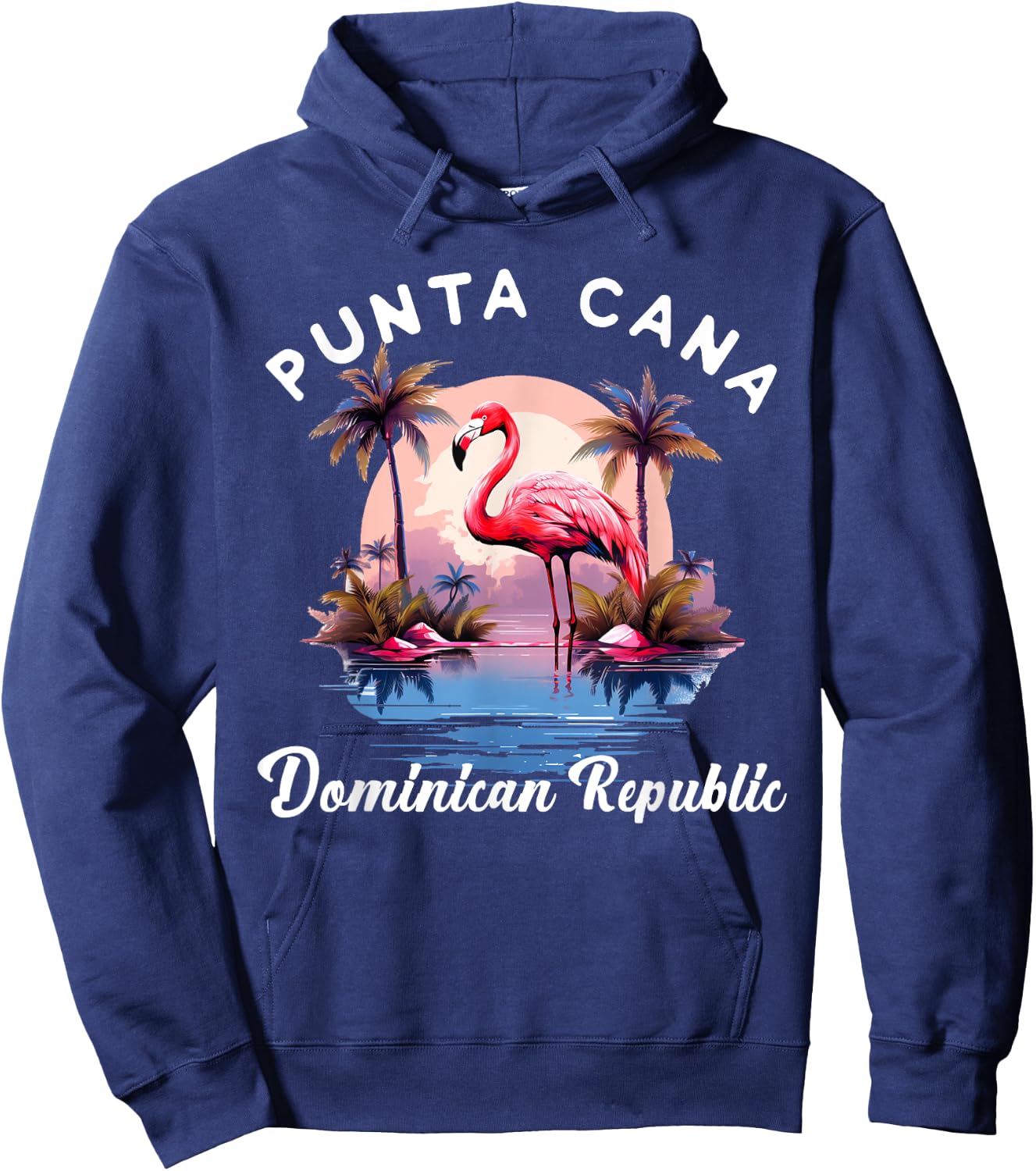 Punta Cana 2024 Family Vacation Matching Dominican Republic Hoodie - Hoodie | Navy