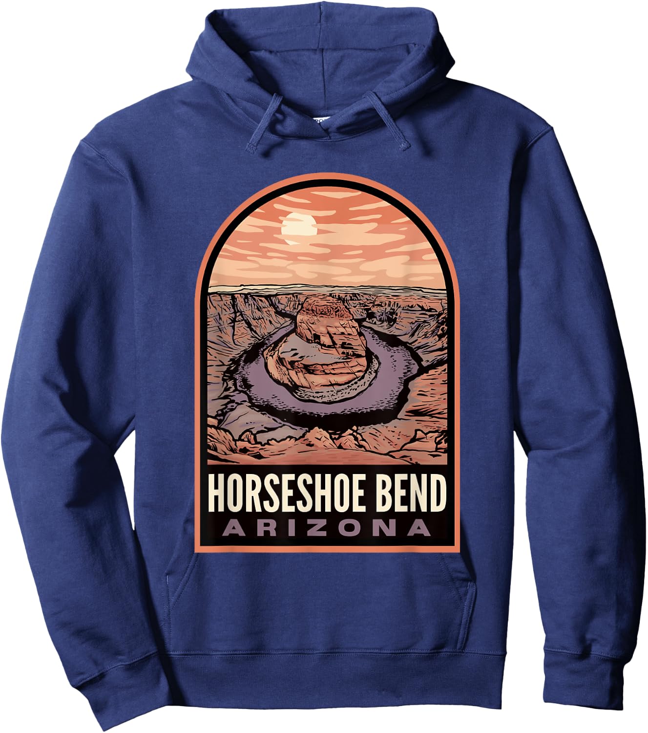 Horseshoe Bend Arizona Hoodie - Hoodie | Navy