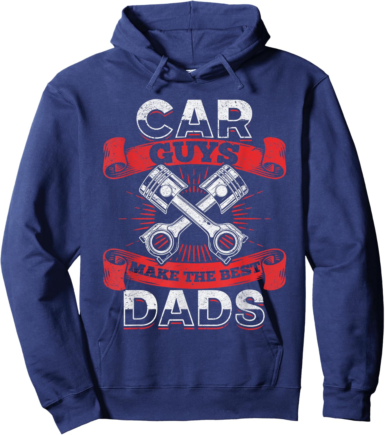 Car Guys Make The Best Dads - Car Mechanic Dad Mechanic Hoodie - Hoodie | Navy