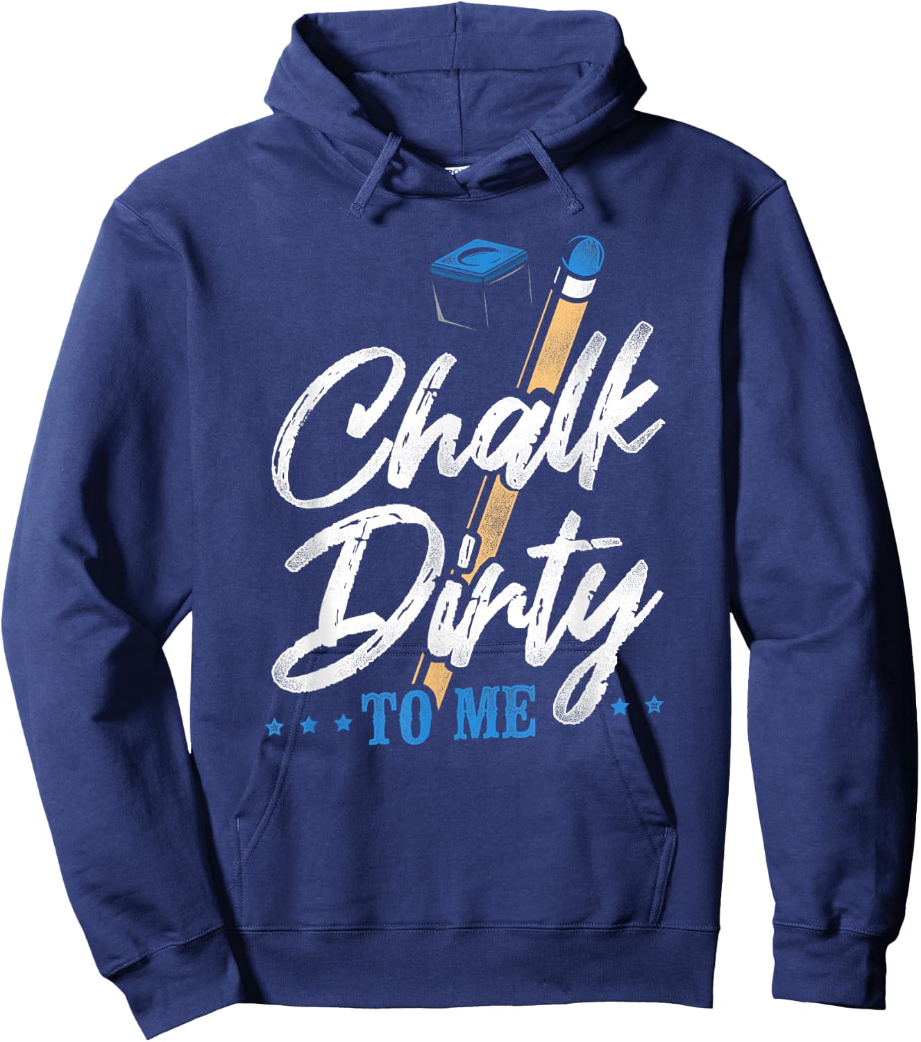 Billiards Pool Player Ball Pun Vintage Chalk Dirty To Me Hoodie - Hoodie | Navy