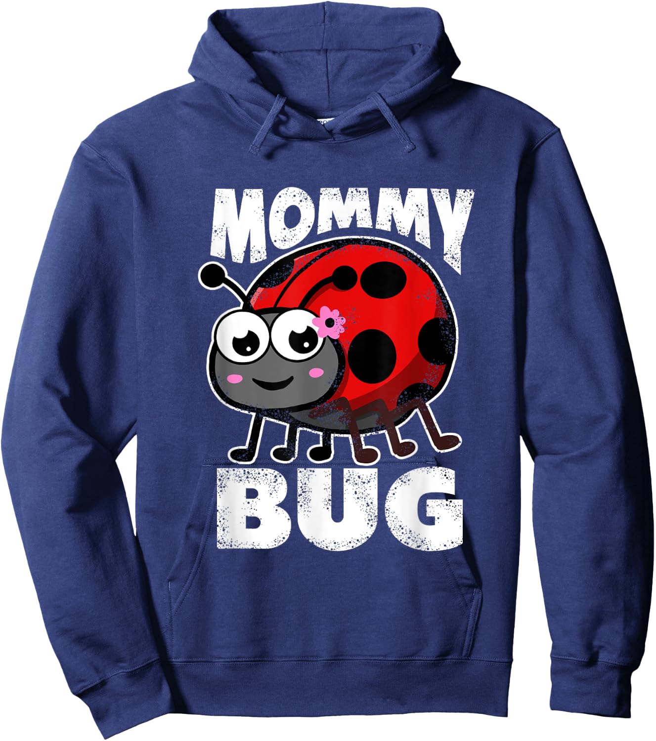 Mommy Bug Ladybug Mother Insects Entomology Hoodie - Hoodie | Navy