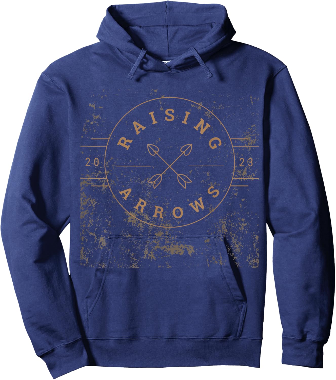Christian Dad Raising Arrows Raising Godly Children Hoodie - Hoodie | Navy