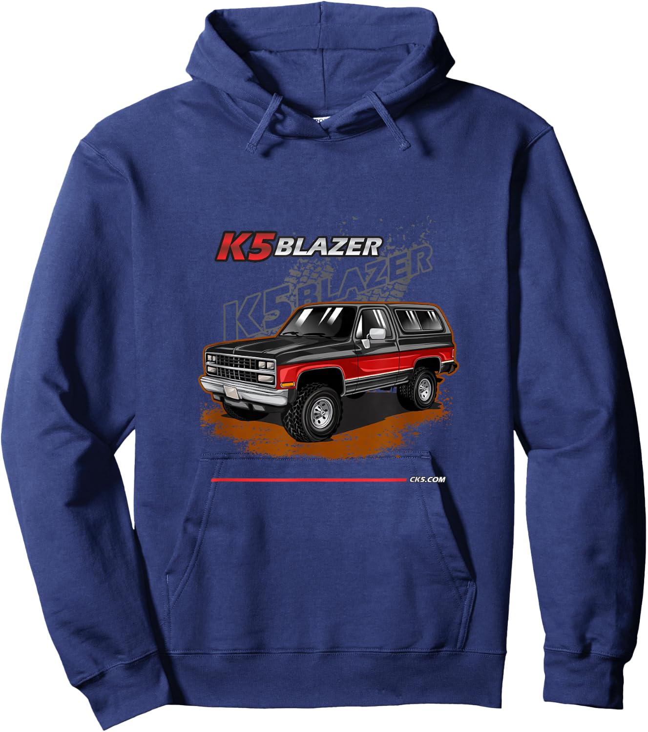 1989-91 K5 Blazer square body 4x4 Hoodie - Hoodie | Navy