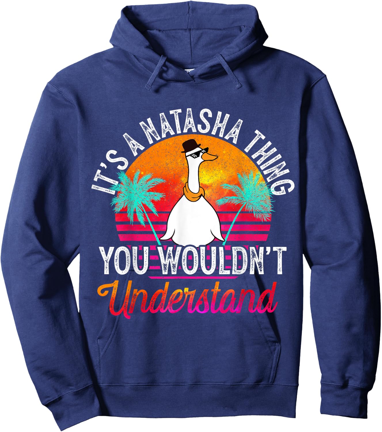 It's A Natasha Thing You Wouldn't Understand Funny Natasha Hoodie - Hoodie | Navy