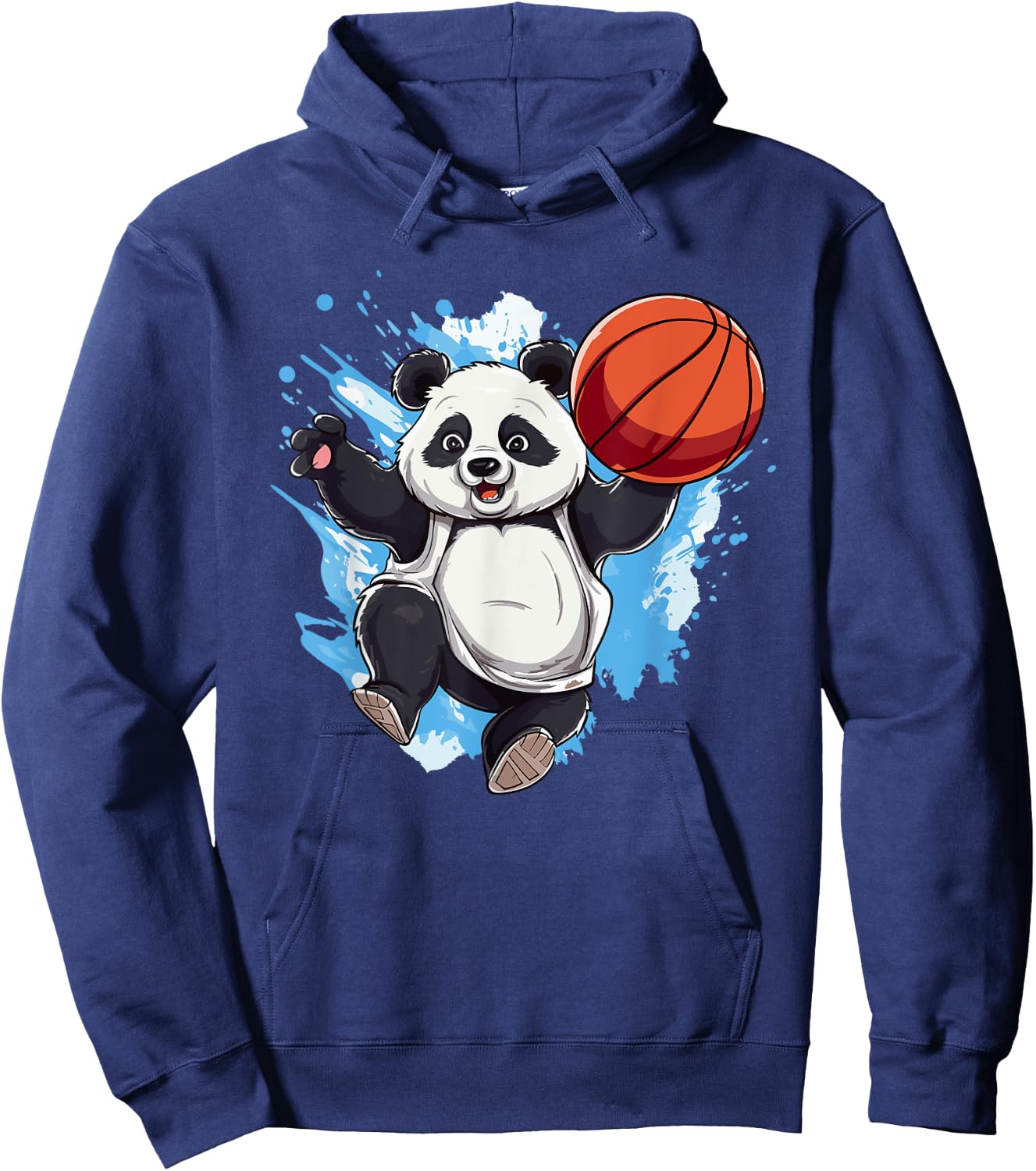 Panda Basketball Player Outfit Slam Dunk Boys Hoodie - Hoodie | Navy