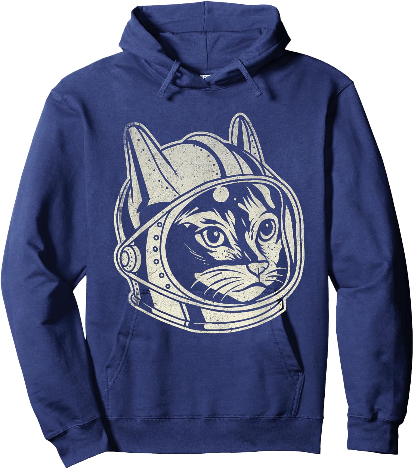 Astronaut Cat - Galaxy Animal Lover Pet Owner Veterinarian Women Kids Hoodie - Hoodie | Navy