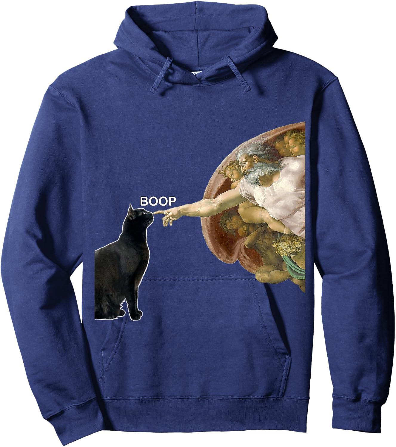 Cat Shirts /Women - Funny Cat Shirts for Cat Dad/Mom Hoodie - Hoodie | Navy