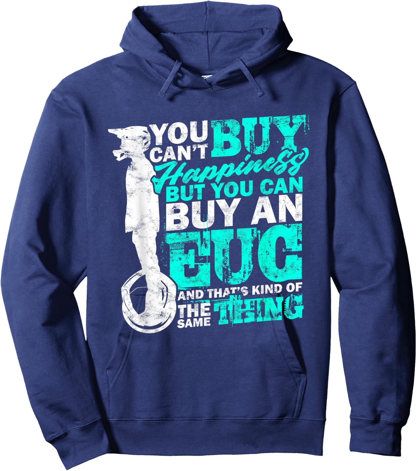Electric Unicycle EUC Monowheel Electric Unicycle Hoodie - Hoodie | Navy