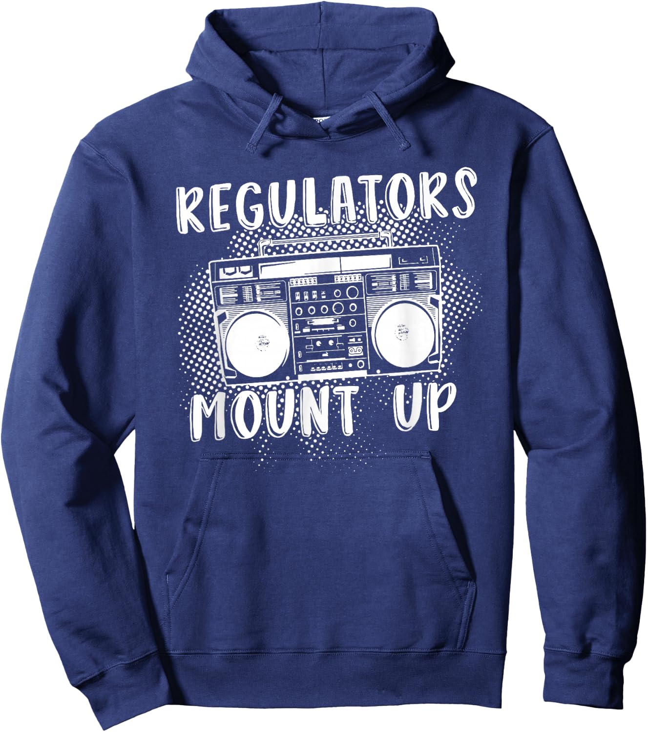 Regulators Mount Up, The Radio and Music Hoodie - Hoodie | Navy