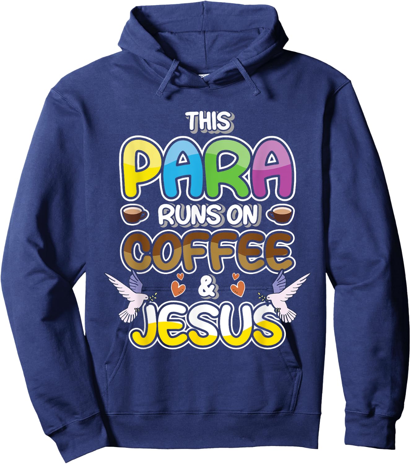 Paraprofessional Educator - Teachers Assistant Paraeducator Hoodie - Hoodie | Navy