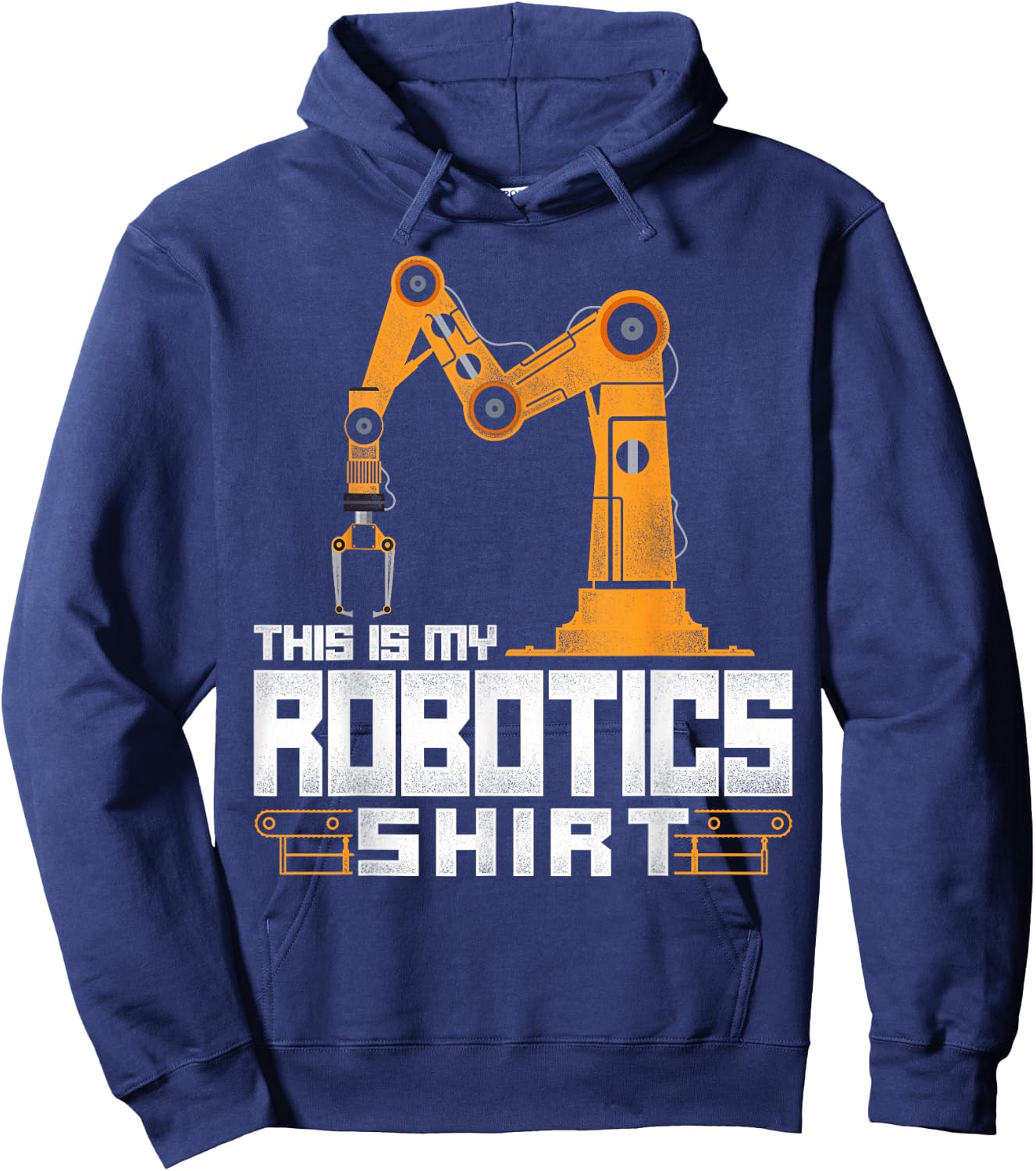 Robot Robotics Engineer Vintage This Is My Robotics Shirt Hoodie - Hoodie | Navy
