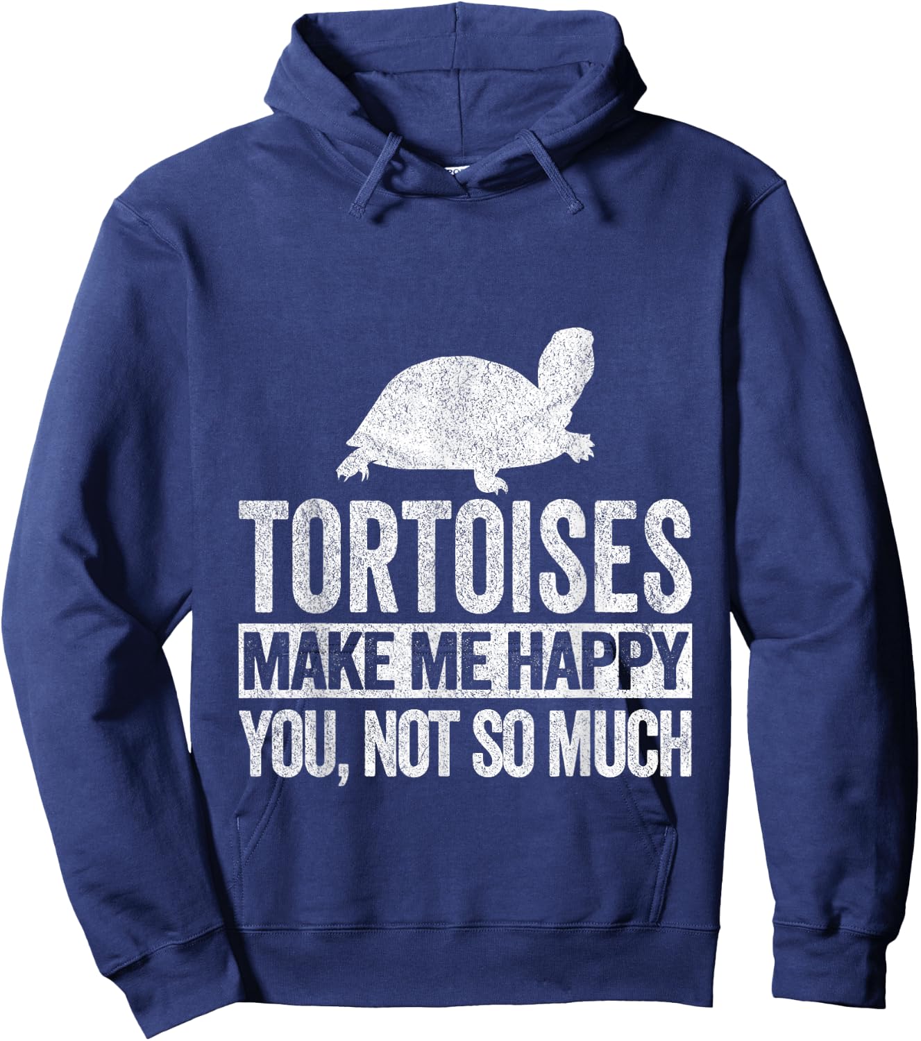 Tortoises Turtle Lover Funny Tortoise Quote Retro Hoodie - Hoodie | Navy