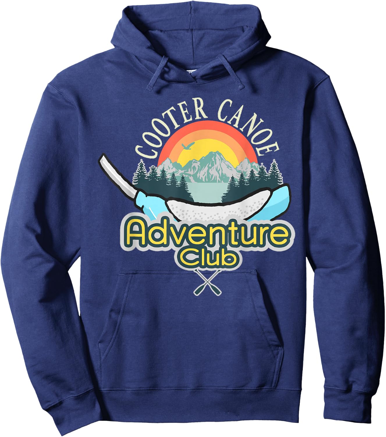 Cooter Canoe Purewick Funny Nursing ICU ED ER Med Surg Nurse Hoodie - Hoodie | Navy