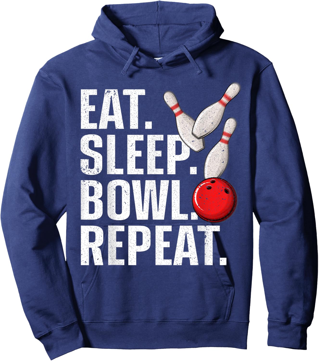 Cool Bowling Women Bowling League Team Sports Bowler Hoodie - Hoodie | Navy