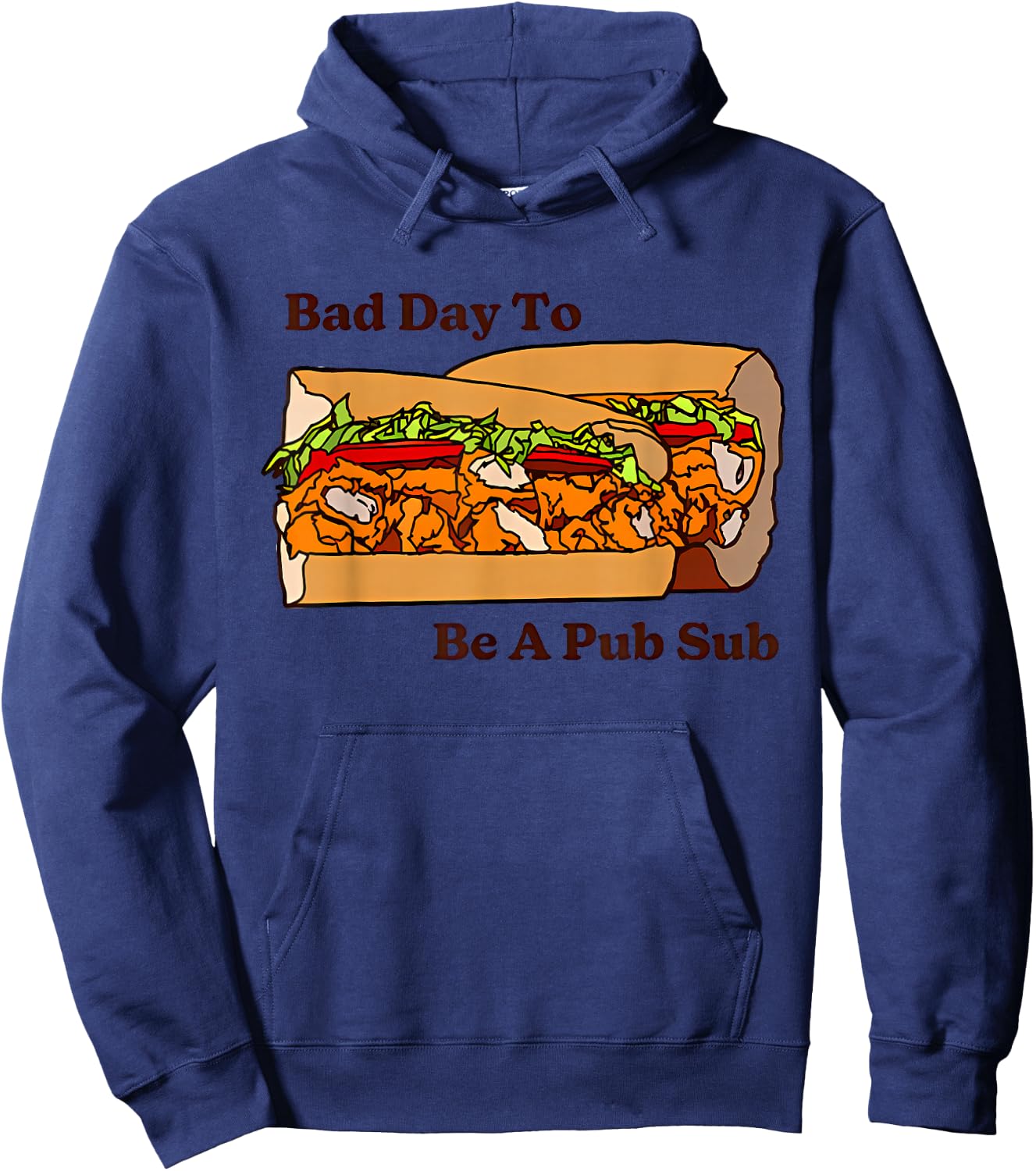 Bad Day To Be A Pub Sub Apparel Hoodie - Hoodie | Navy
