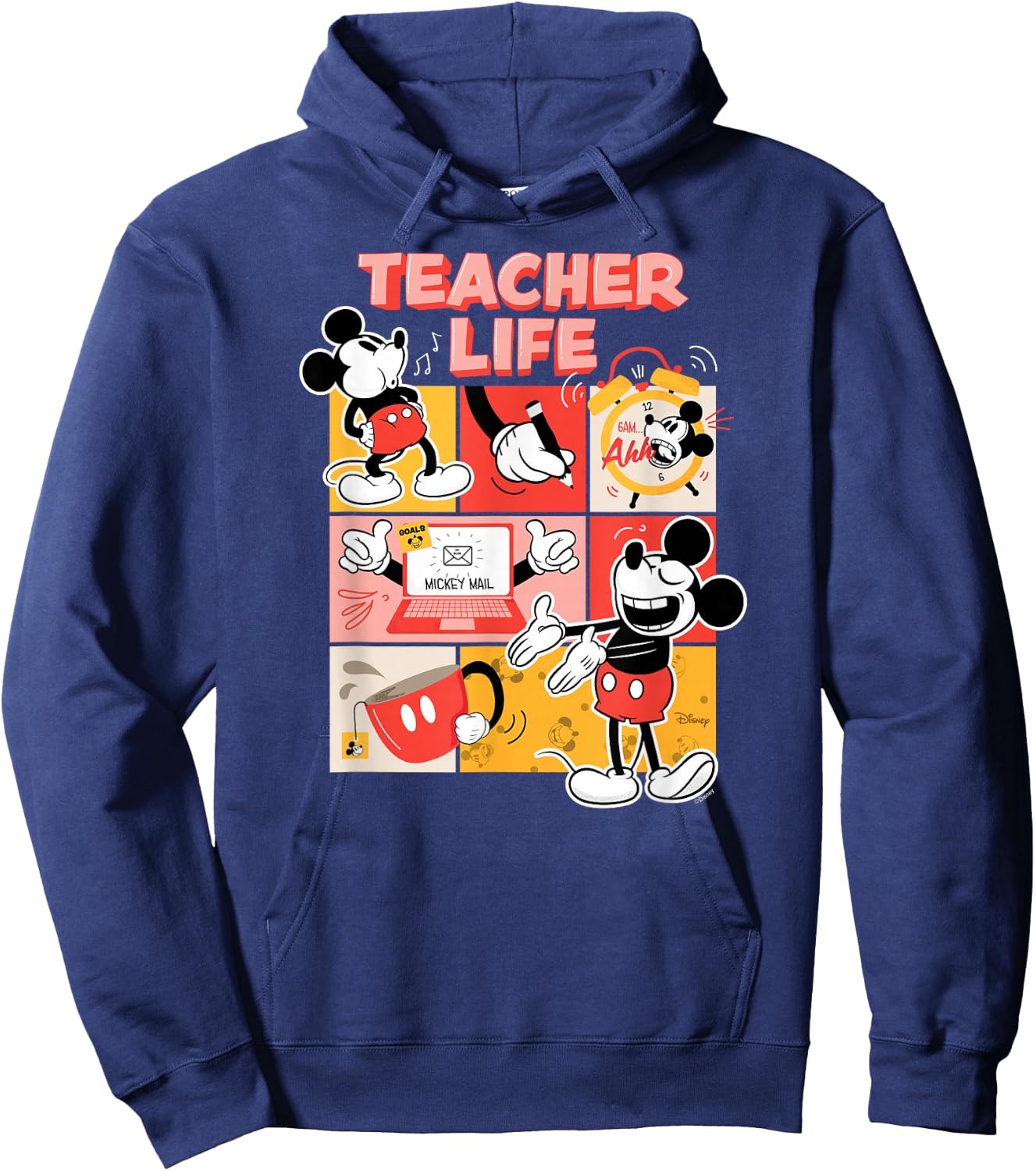 Mickey Mouse - Teacher Life Hoodie - Hoodie | Navy