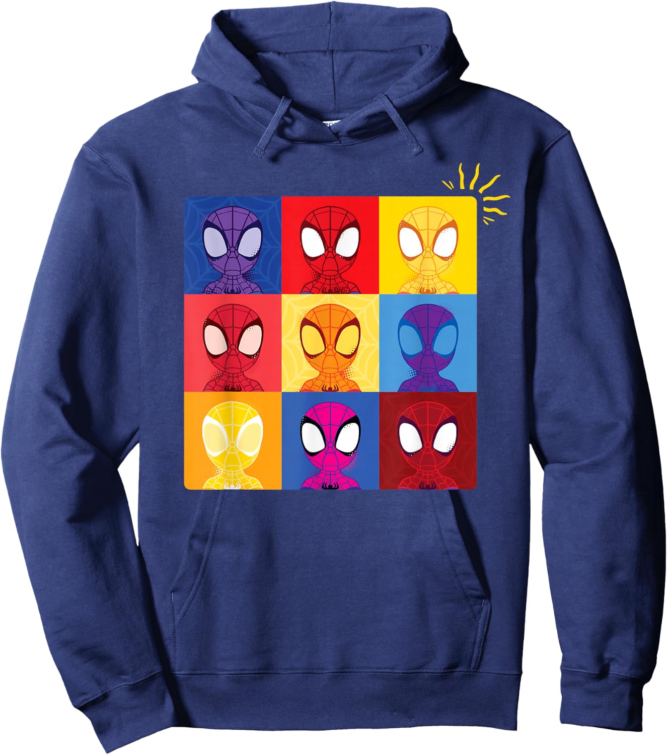 Marvel Spidey and His Amazing Friends Spider-Man Sense Hoodie - Hoodie | Navy