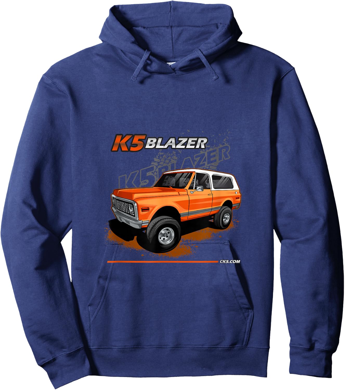 1971-1972 K5 Blazer 4x4 Hoodie - Hoodie | Navy