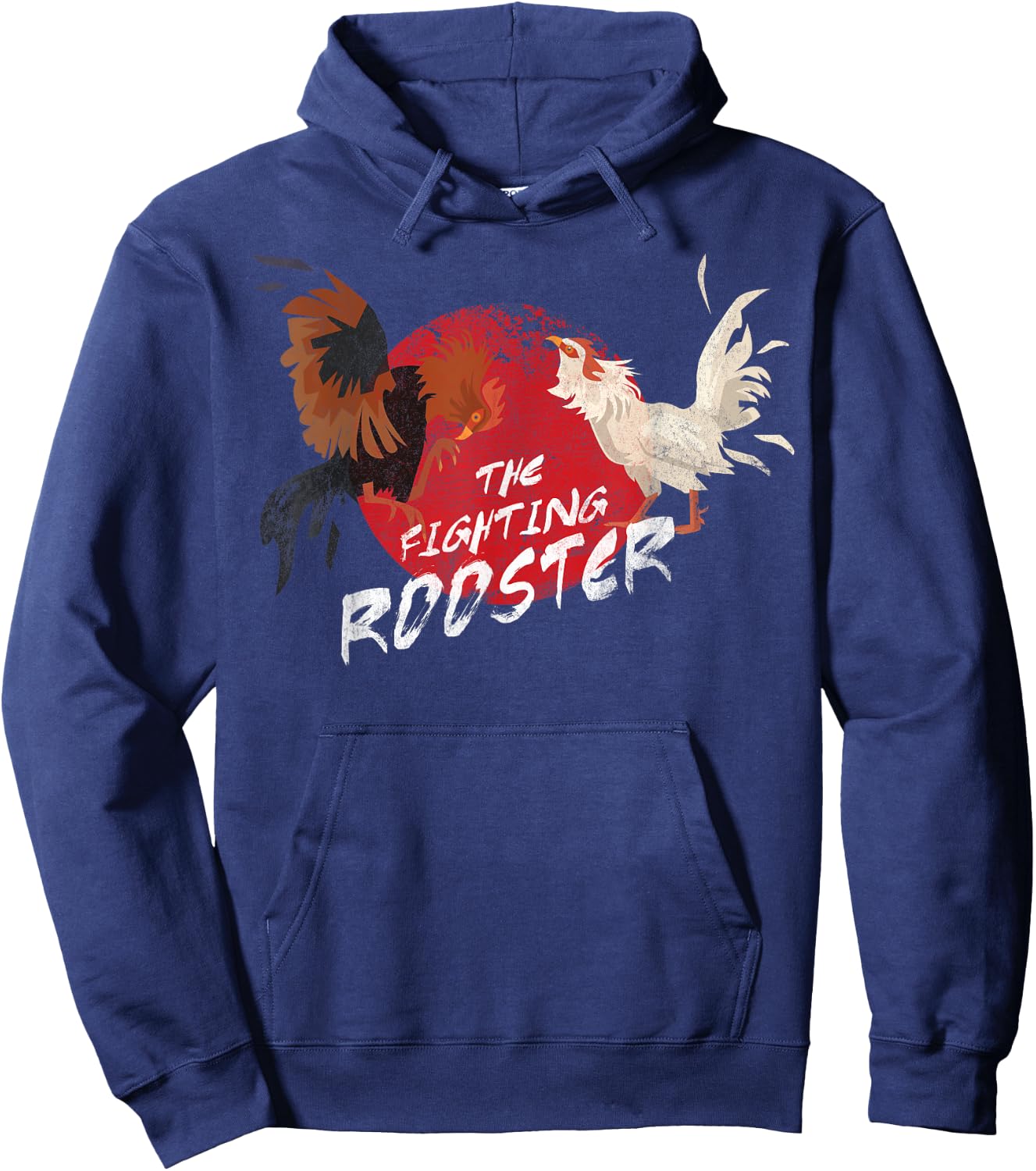 The Fighting Rooster Design for Chicken Lovers Hoodie - Hoodie | Navy