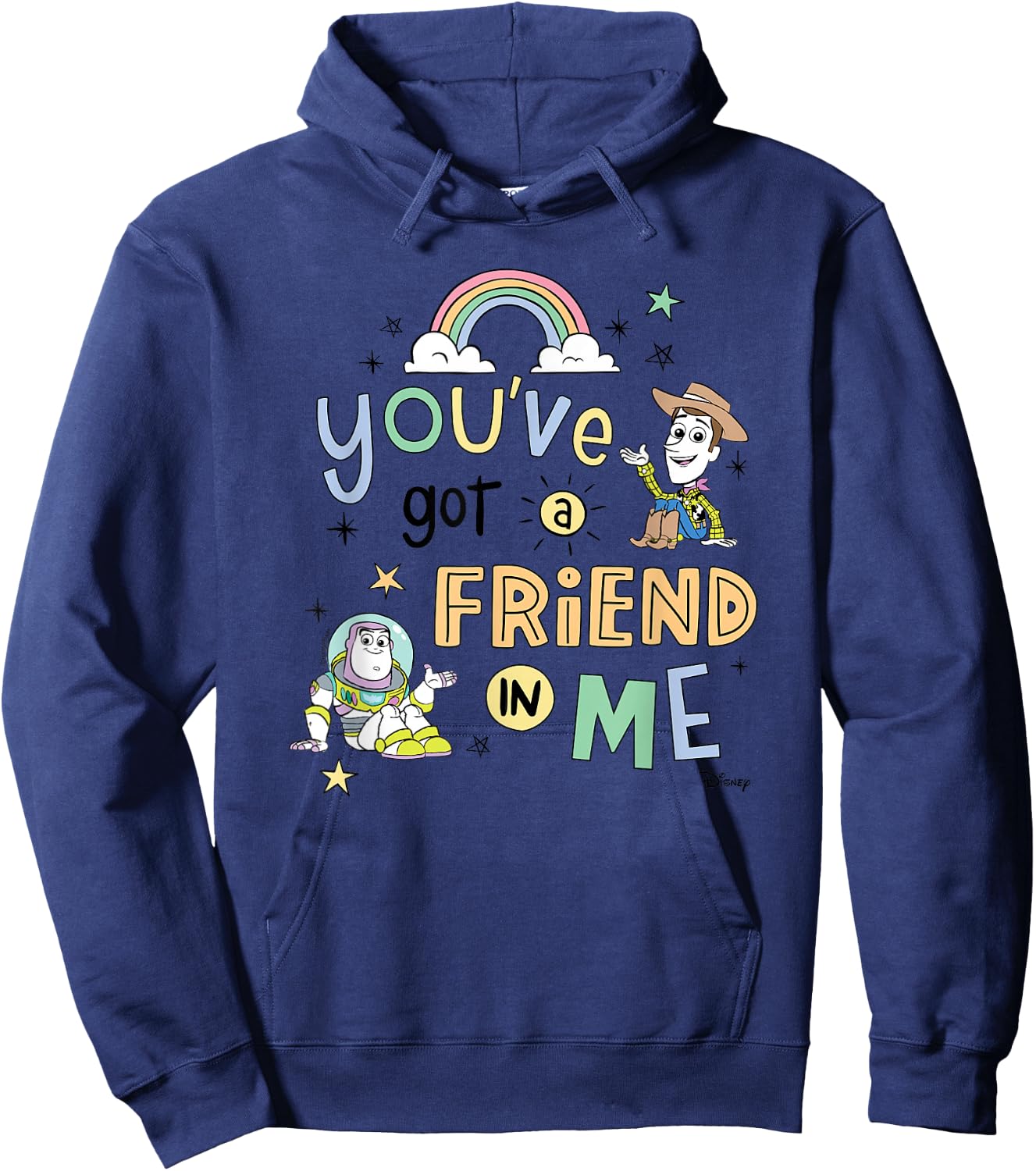 Toy Story - You've Got A Friend in Me Hoodie - Hoodie | Navy