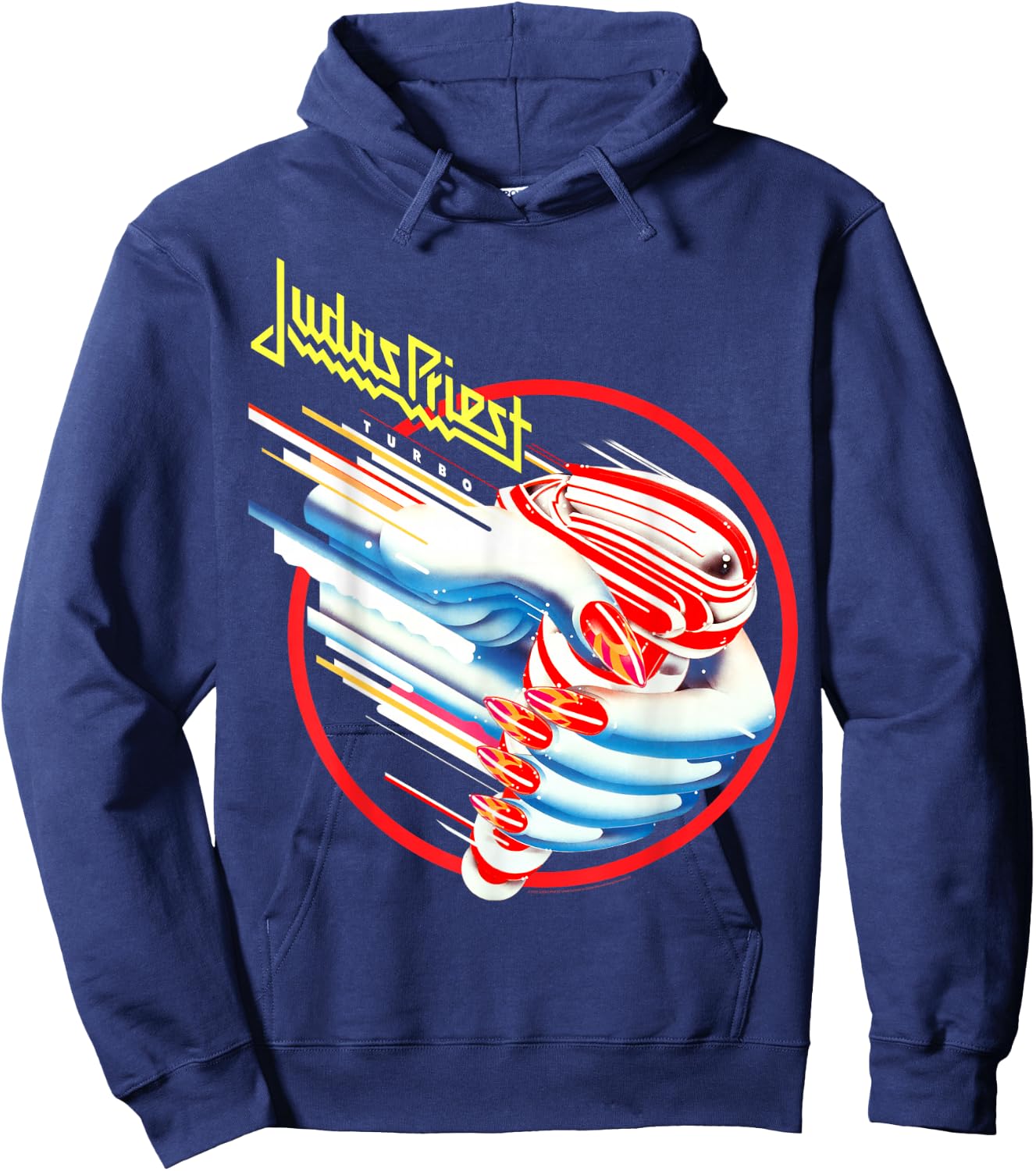 Judas Priest – Turbo Album Hoodie - Hoodie | Navy
