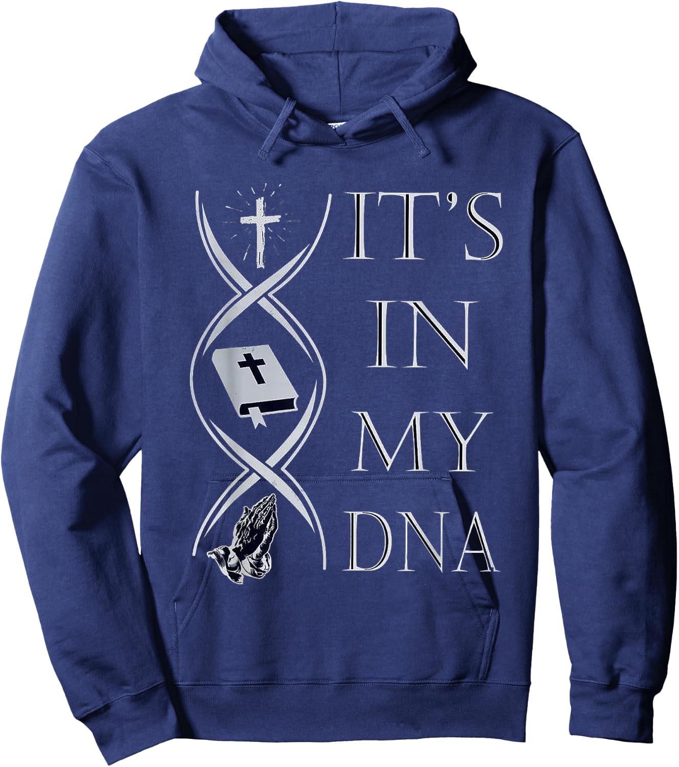 Jesus its in my DNA Hoodie - Hoodie | Navy