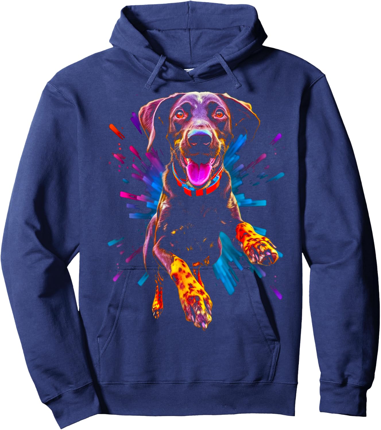 Dog Funny German Shorthaired Pointer Hoodie - Hoodie | Navy