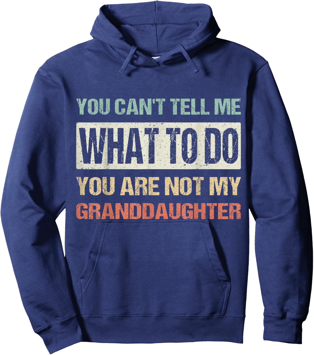 Funny Grandpa Art For Grandfather Gramps Men Poppy Papi Hoodie - Hoodie | Navy